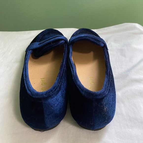 Madden Girl Blue Velvet Loafers - Picture 4 of 5